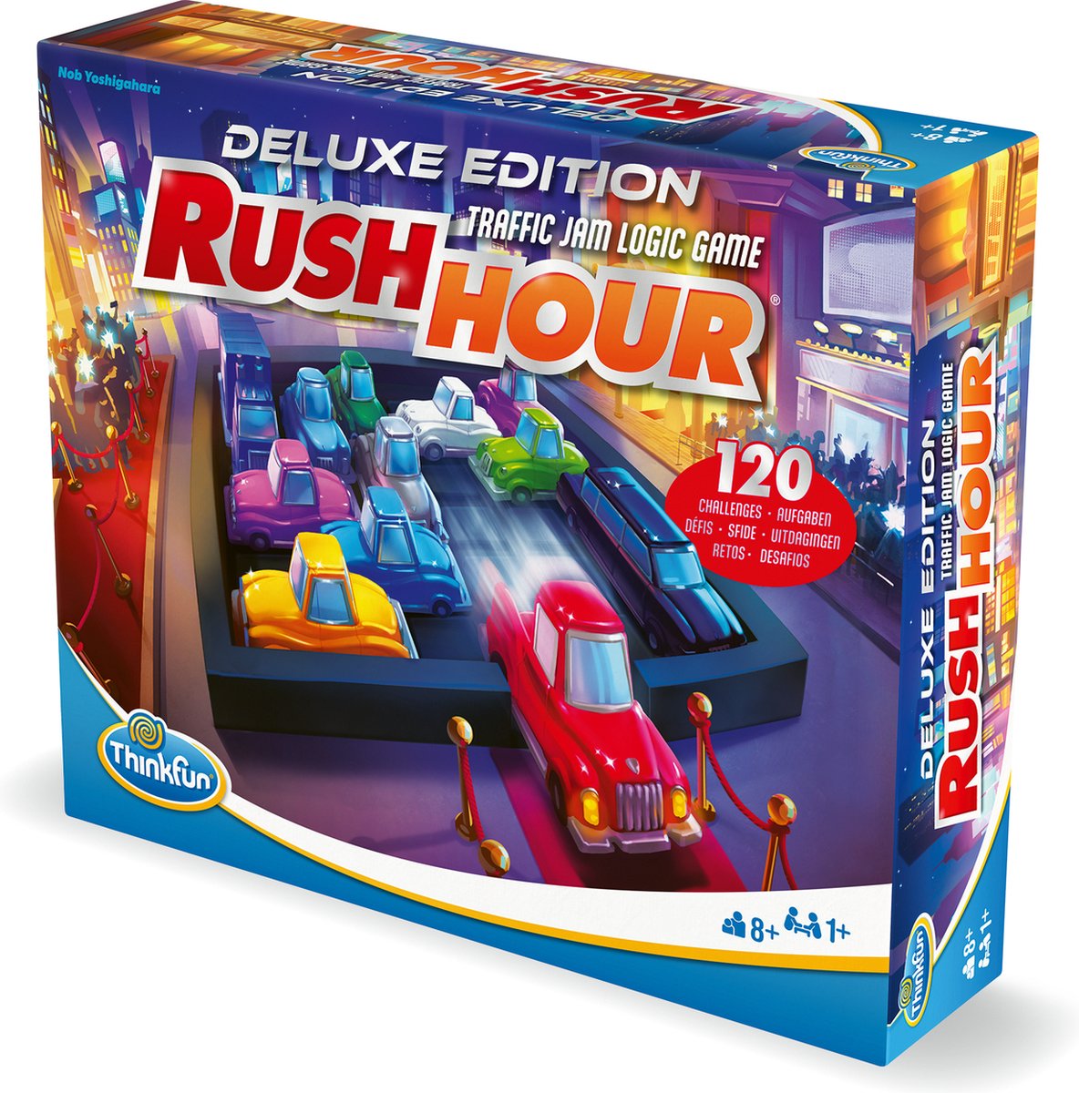 Thinkfun Ravensburger Rush Hour Deluxe – Puzzlespiel für Kinder und Erwachsene.
