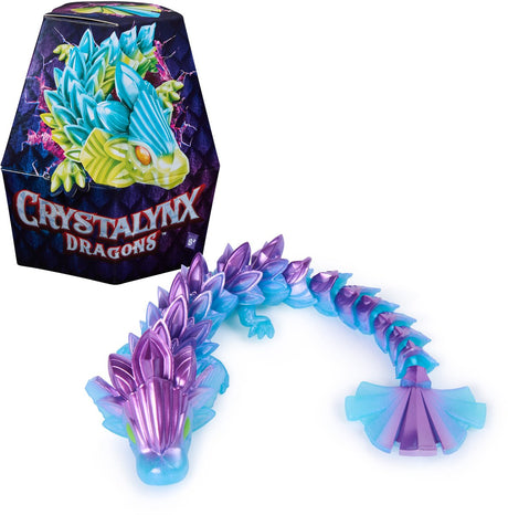 Crystalynx Spin Master Drache Spielzeugfigur Crystal Lynx 23 cm Mini-Actionfigur.