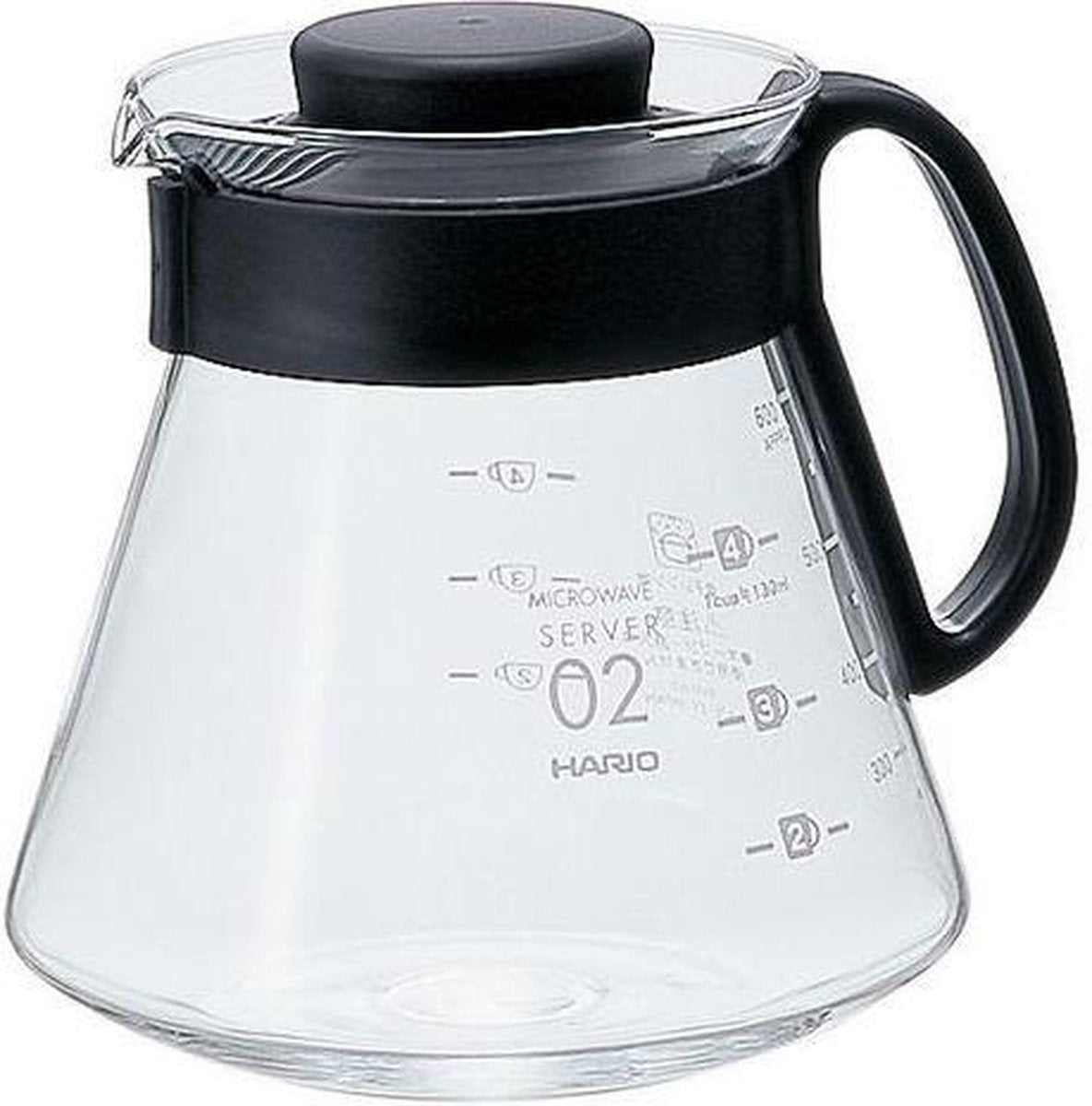 Hario v60 Range Servergröße 02 600 ml