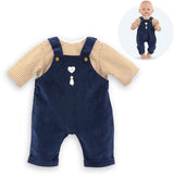 Corolle-T-Shirt und marineblauer Overall für Babypuppe, 42 cm