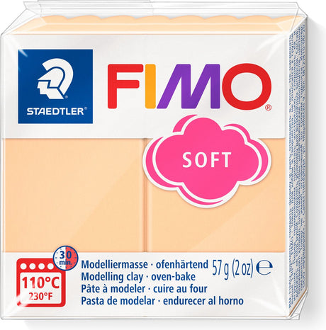 Fimo weiche Modelliermasse 57 g Pfirsich