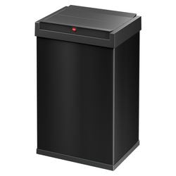 Hailo Abfallbehälter mit Schwingdeckel 8401410 schwarz Big-Box Schwingdeckel