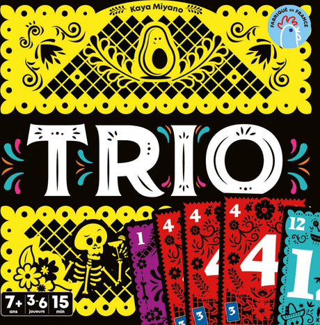Asmodee Trio, Kartenspiel, Subtraktion, 7 Jahre, Familienspiel