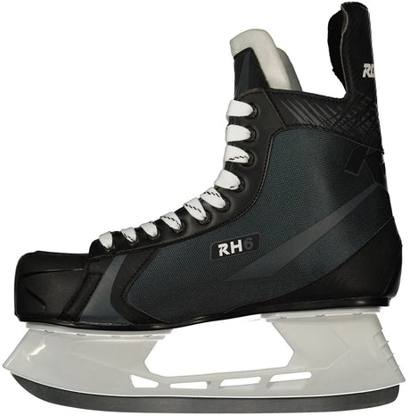 Roces – Rh 6 – Eishockey-Schlittschuhe – Schlittschuhe Herren – Schwarz und Weiß – Knöchelschalen-Komfortfutter mit hohem Halt – Größe EU 42