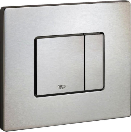 Grohe Skate Cosmopolitan Bedienfeld-WC – horizontal – Doppelspülung – Edelstahl