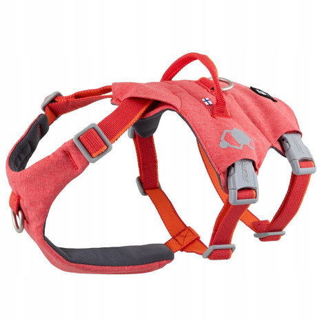 Hurtta Safeguard Eco Anti-Flucht-Hundegeschirr Erdbeere 40-50