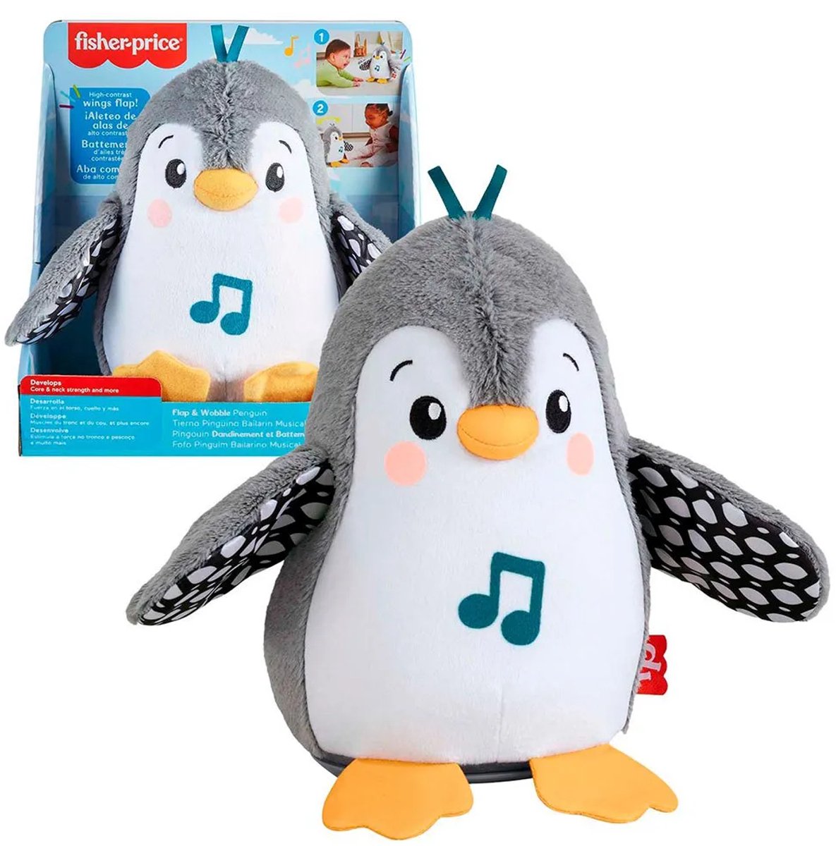 Fisher Price Flatter- und Wackelpinguin