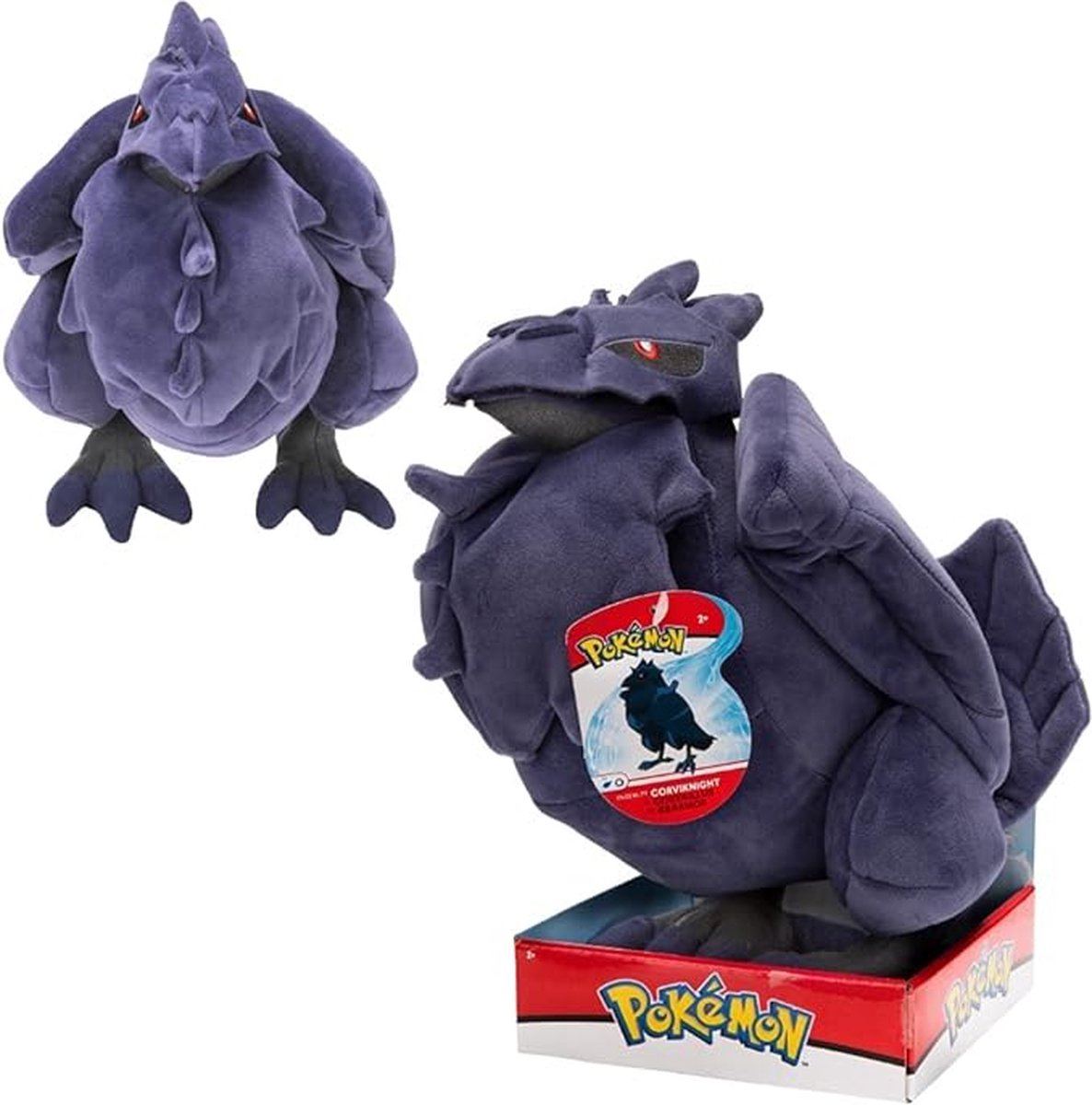 Jazwares Pokémon-Kuscheltier – Corviknight 30 cm