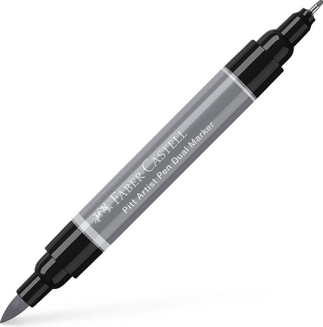 Faber-Castell Zeichenstift – Pitt Artist Pen – Duo Marker – 232 Cold Grey III – FC-162232
