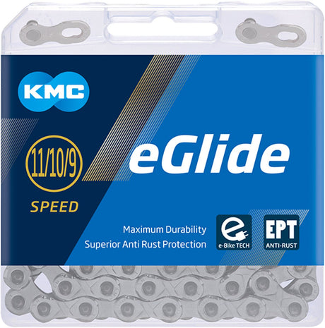 Kmc eglide ept Queuekette Silber 118 Glieder 11s