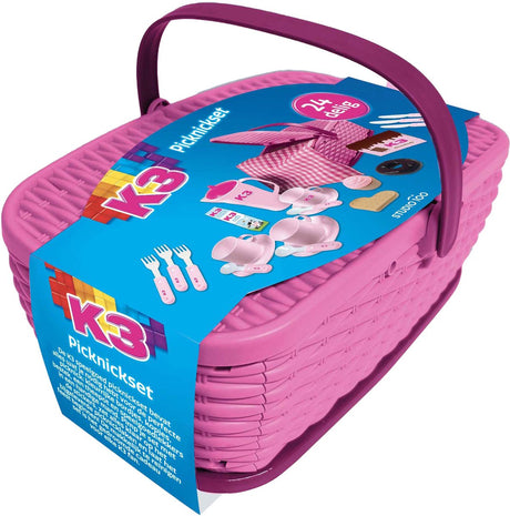 Studio 100 k3 Picknick-Set – 24-tlg.