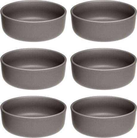 Leonardo Roma Schale 16cm Taupe - Set 6