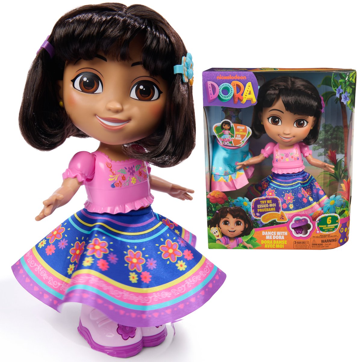 Dora Dora Tanzpuppe (30 cm) (nur Geräusche)