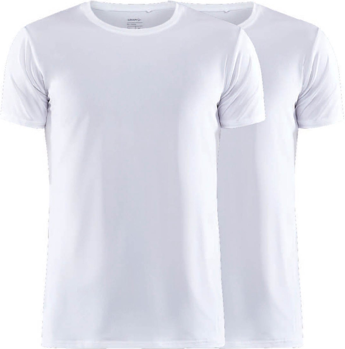 Craft Core Dry Tee Multi 2-Pack M Herren-Thermoshirt – Weiß