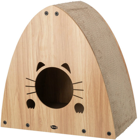 Trixie Krabbenhaus MDF hellbraun