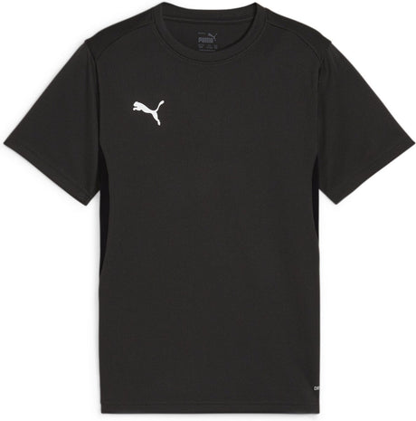 Puma Teamgoal Jersey Jr Jungen Sportshirt – Schwarz-Weiß-Flat Dark Grey