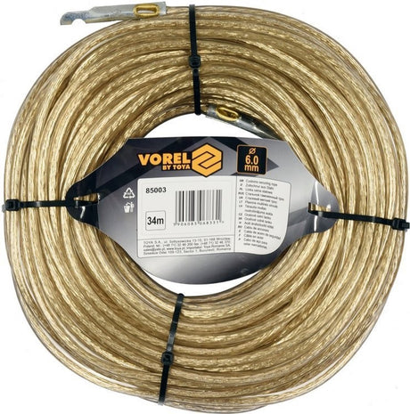 Vorel - Zolllinie aus Stahl - 6mm - 34m