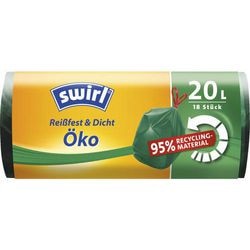 Vuilniszak swirl pk18 zwart