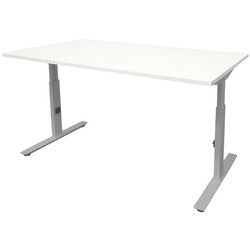 Bureau schaffenburg lin-pl128-wira-m25 spaanplaat, metaal multikleur