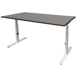 Bureau schaffenburg lin-pl148-logw-m25 spaanplaat, metaal multikleur