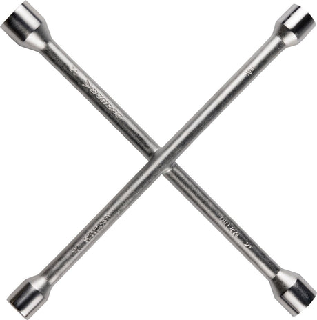 Dunlop kruissleutel 17-19-21-23 mm staal 27 x 27 cm zilver