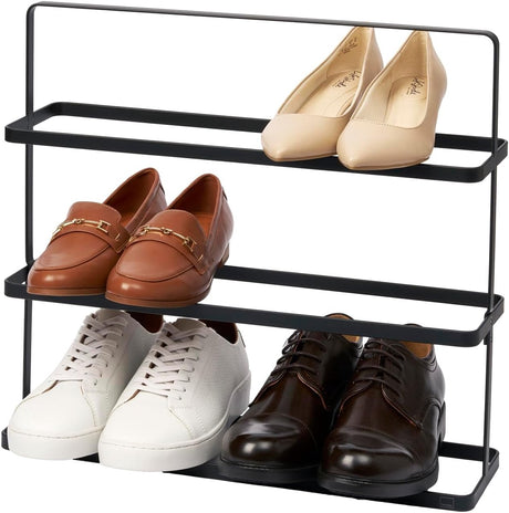 Yamazaki Schuhregal – breit – Turm – schwarz