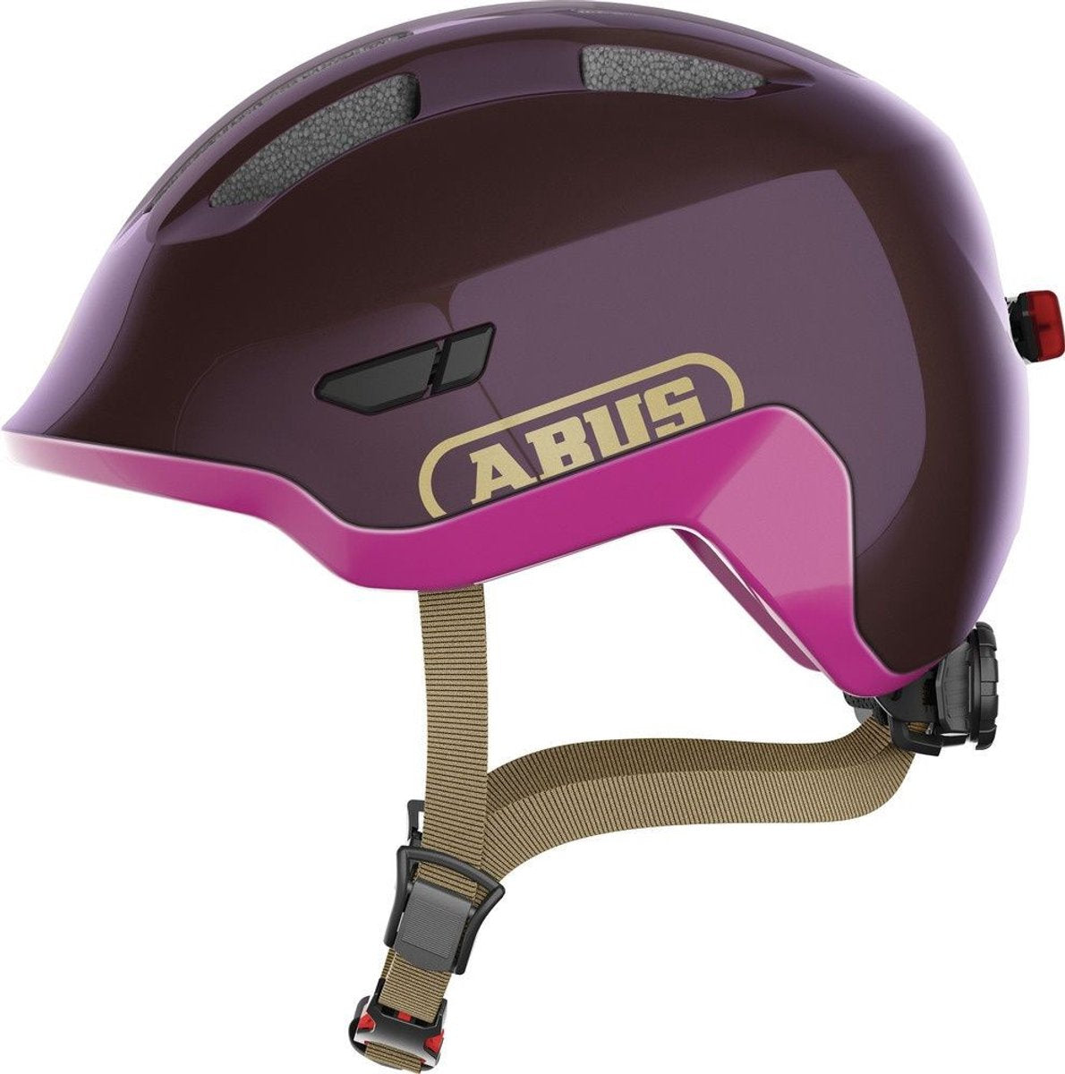 Abus Helm Smiley 3.0 ACE LED ROYALPIRPLE M 50-55 cm