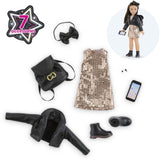 Corolle Mädchen – Puppenkleidung, Party-Set, Ankleidezimmer