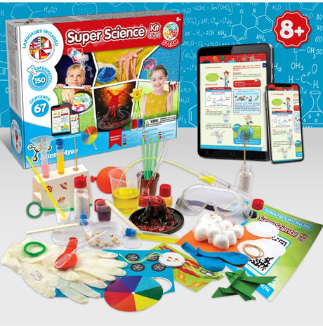 Science 4 you science4you – Super Science Kit – 6 in 1 – Experimentierset