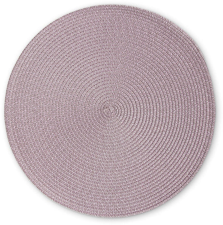 Continenta Tischset rund, Tischset, Untersetzer, Kunststoff, ø 38 cm, rosa, 6623