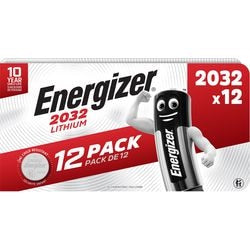 Batterijen energizer 7638900441901 cr2032 niet-oplaadbaar pak van 12