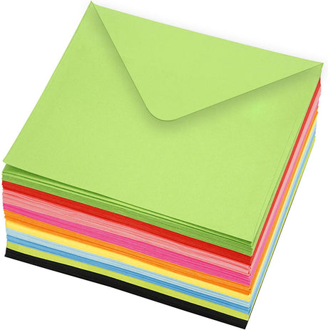 Kreativunternehmen https: www.cchobby.nl coloured-envelopes-size-envelope-16x16-cm-80-gr-various-colors-10x10-piece-1-box