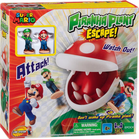 Epoch Games Super Mario Piranha Plant Escape – spannendes Brettspiel mit 2 Figuren