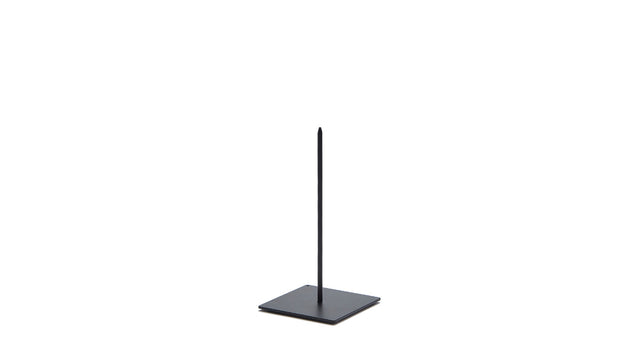 Standaard 7x7x14cm metaal zwart