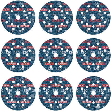 Bosch Zubehör 2608902407 Schleifscheiben-Set Durchmesser 125 mm 1 Stück