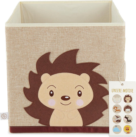 Bieco Igel Piksi 32 cm Stoff-Aufbewahrungsbox 04010464