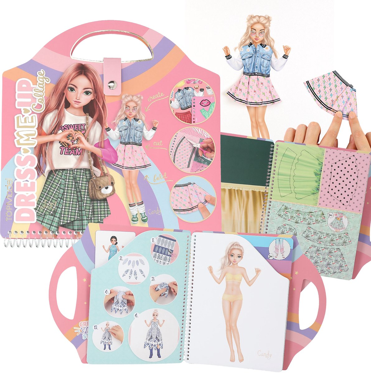 Depesche – Topmodel Dress Me Up Collagenbuch – Malbuch