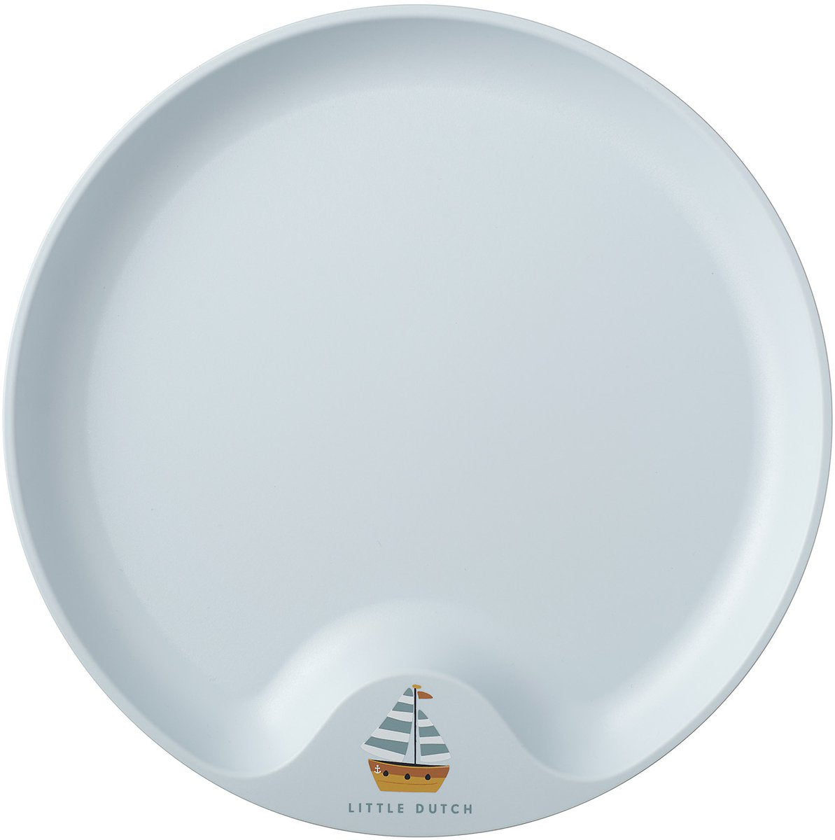 Mepal Mio Kinderteller Little Dutch – mikrowellengeeignet – mit Henkel – Kindergeschirr – Sailors Bay