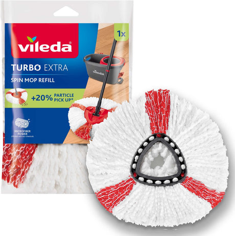 Vileda Easy Wring Clean Turbo 2in1 Mopp-Ersatz | 2 Stk