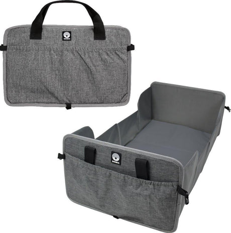 Dooky Traveller – Reisebett – faltbar – 0–6 Monate – Graumelange