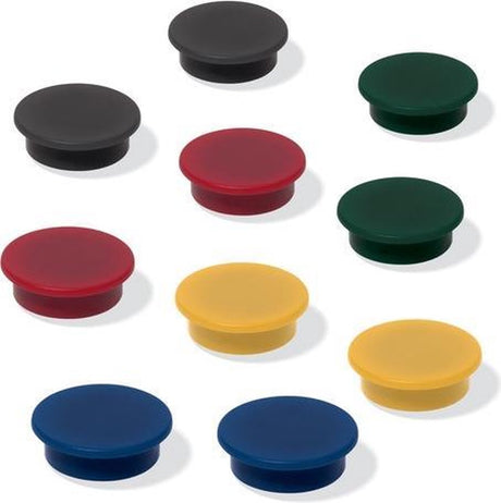 Sigel-Magnete – Meet Up – für Whiteboard – 25 mm – 10 Stück – Schwarz – si-mu197