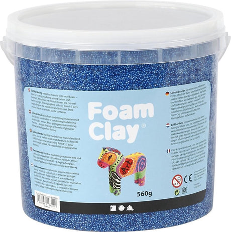 Schaumton - blau, 560gr