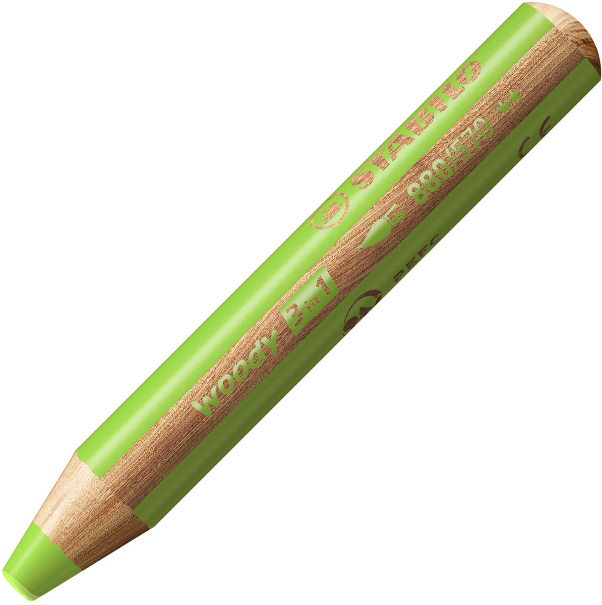 Stabilo Woody 3 in 1 – Multitalentstift – Blattgrün