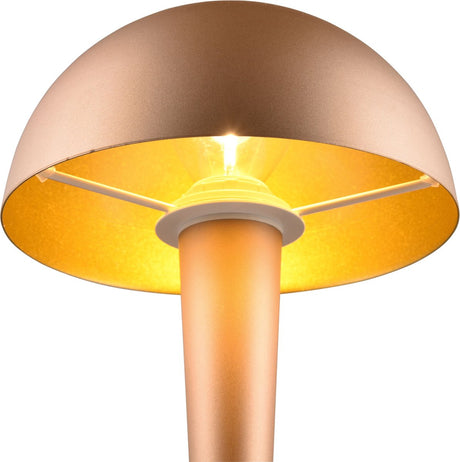 Rl Live Your Light Reality Canaria - Tischlampe - Mokka - inkl. 1x e14 4,9 w - Schnurschalter