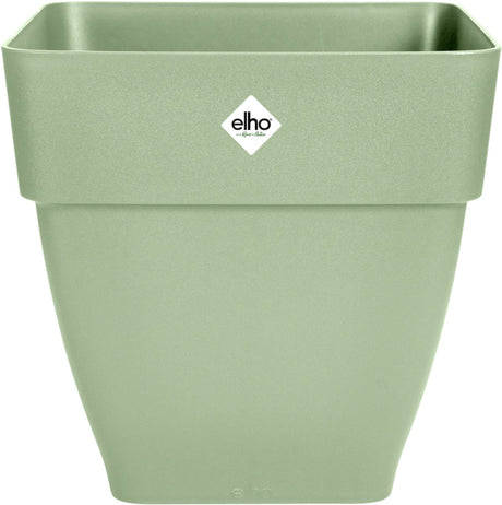 Elho vibia campana vierkant 30 - bloempot voor buiten - ø 28.8 x h 28.2 cm - pistachegroen