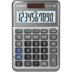 Rekenmachine casio ms-100fm grijs 10 cijfers