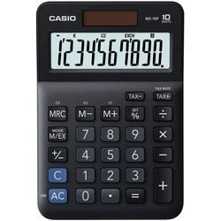 Rekenmachine casio ms-10f zwart 10 cijfers