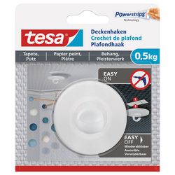 Selbstklebender Haken Tesa 77781-00000-00 Kunststoff weiß