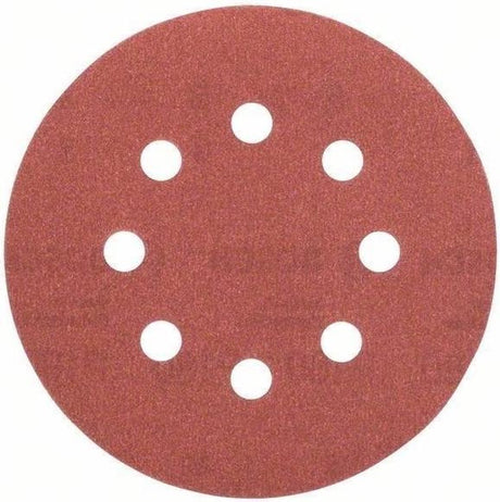 Bosch 5-teiliges Schleifblatt-Set für Exzenterschleifer 125 mm – Körnung 180