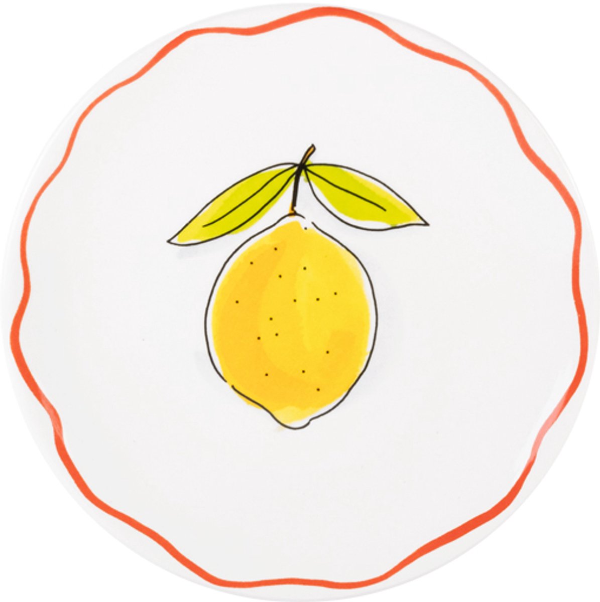 Blond amsterdam , pasta: bord 18 cm lemon